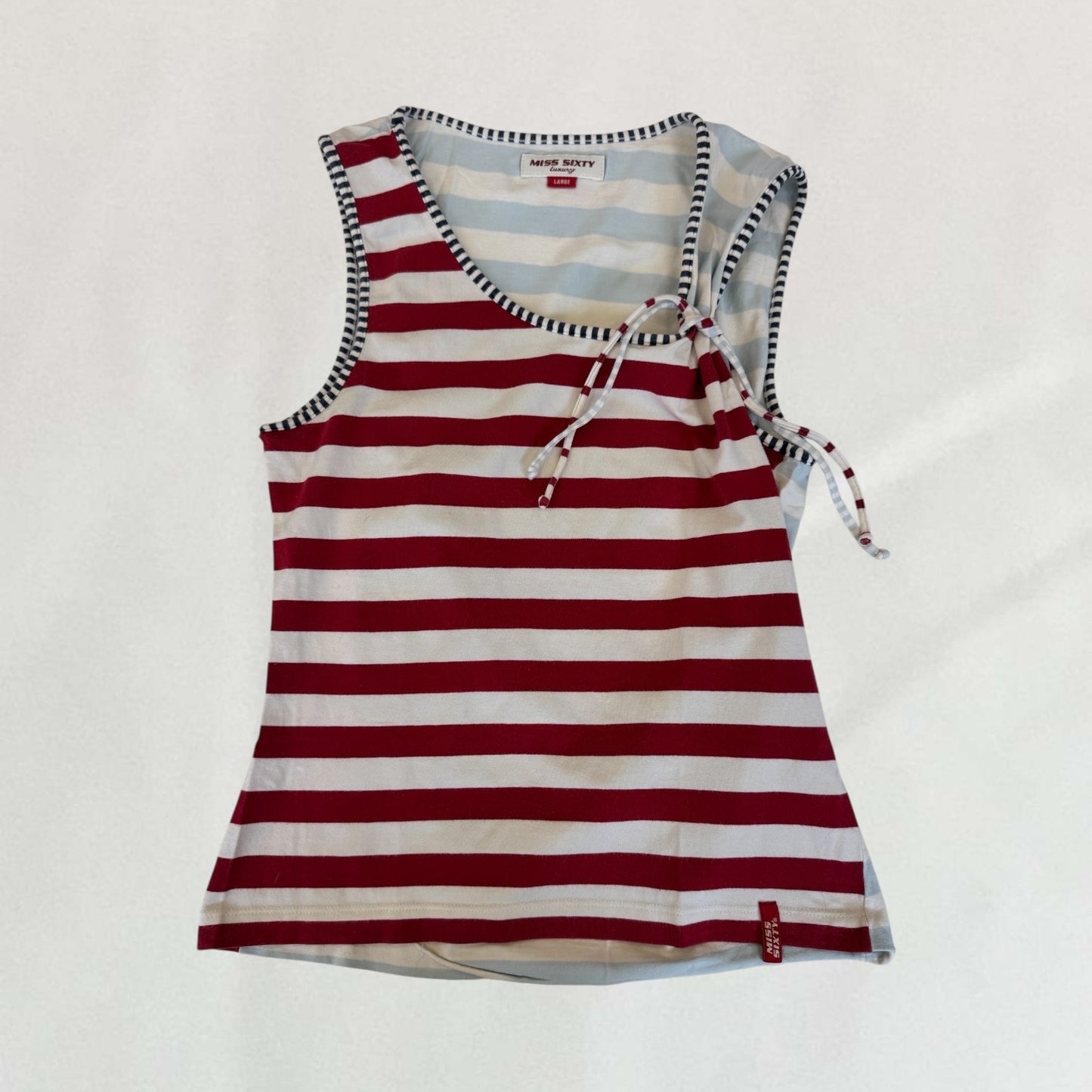 Miss Sixty striped vest