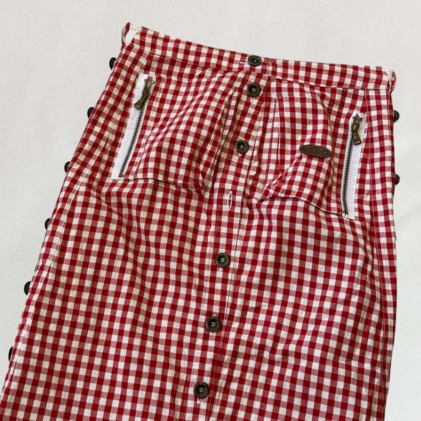 Dolce & Gabbana gingham skirt
