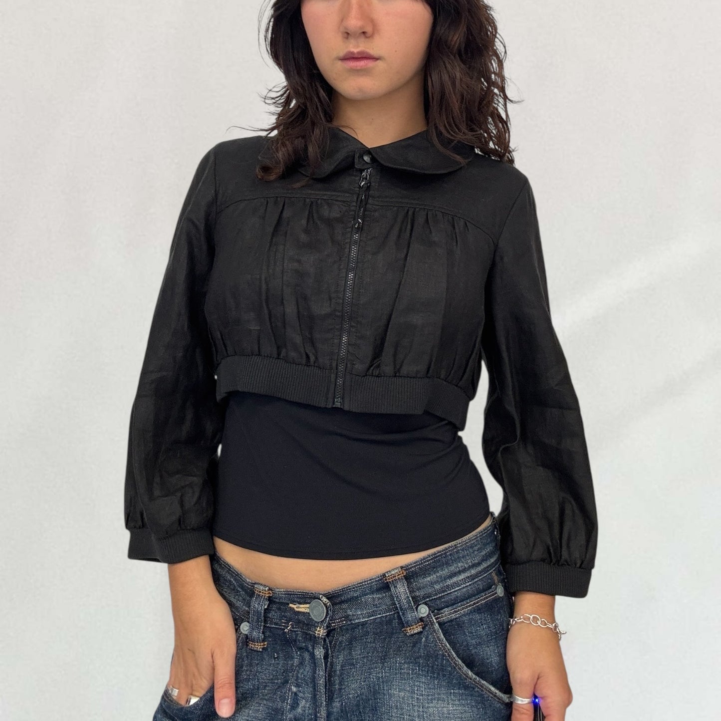 Cop Copine zip-up bolero