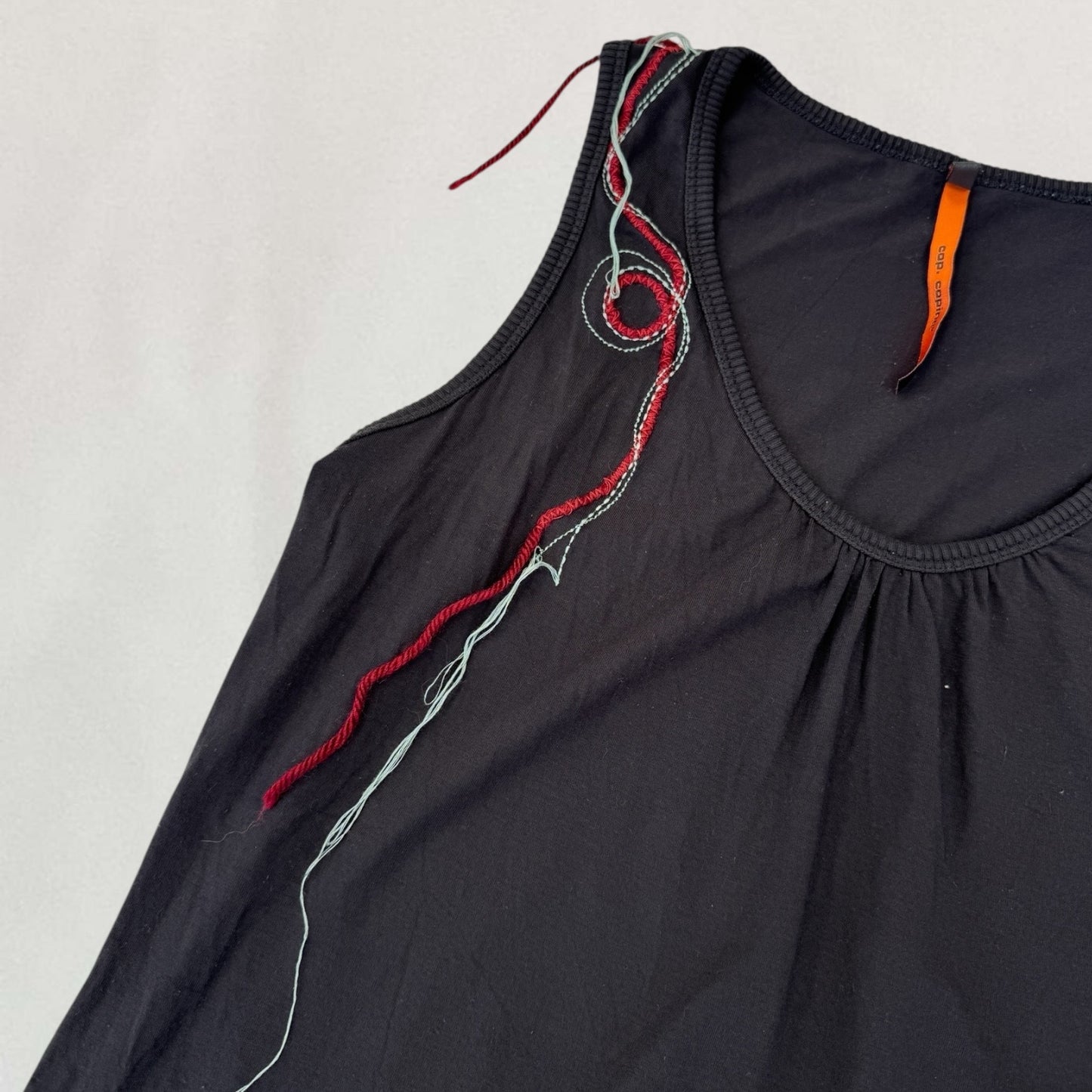 Cop Copine stitch detail vest