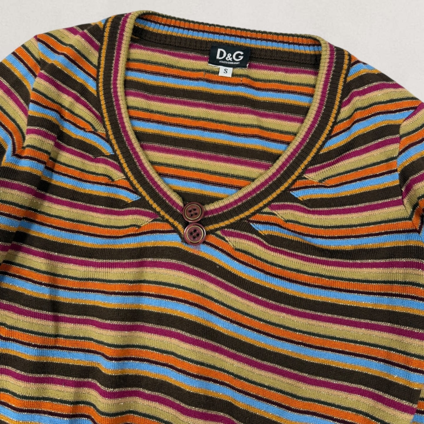 Dolce and Gabbana striped jumper