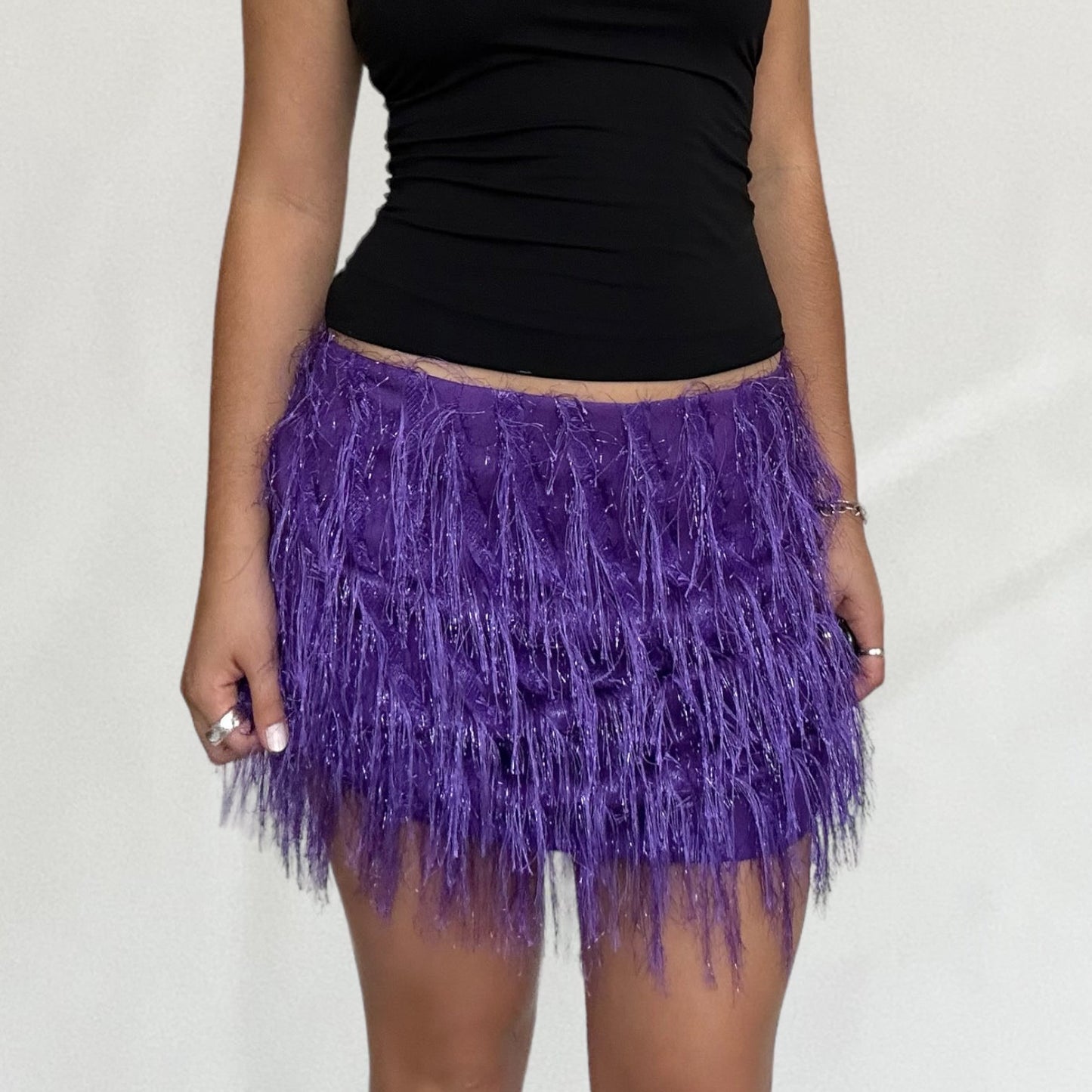 Roberto Cavalli tassel skirt