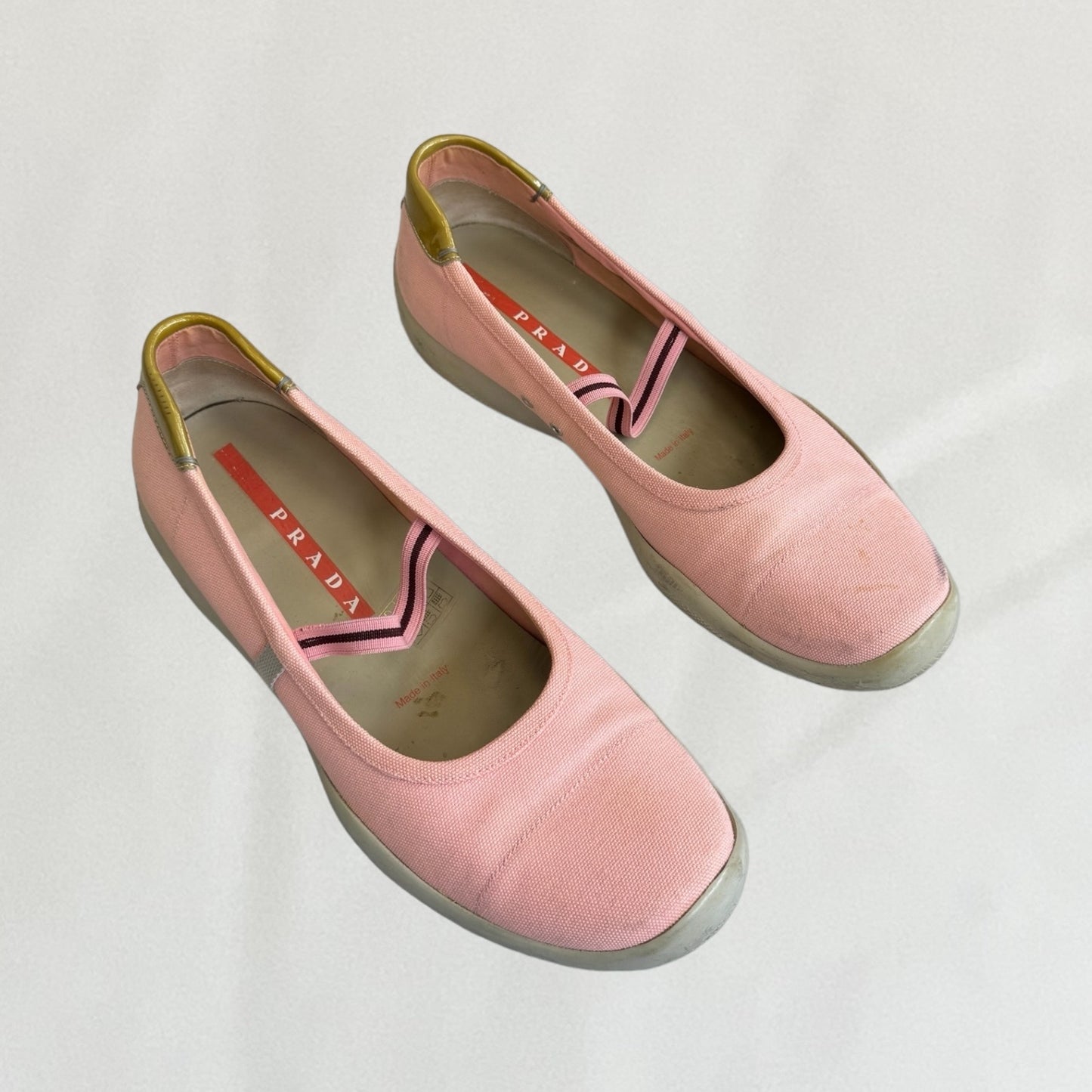 Pink Prada Mary Jane's