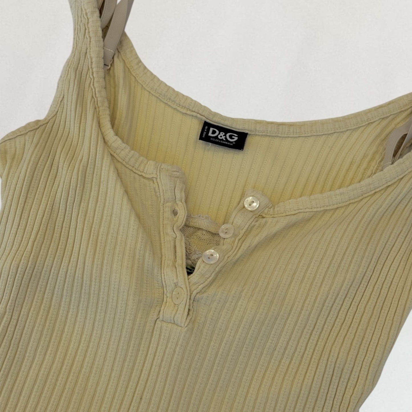 Dolce & Gabbana double layered tank
