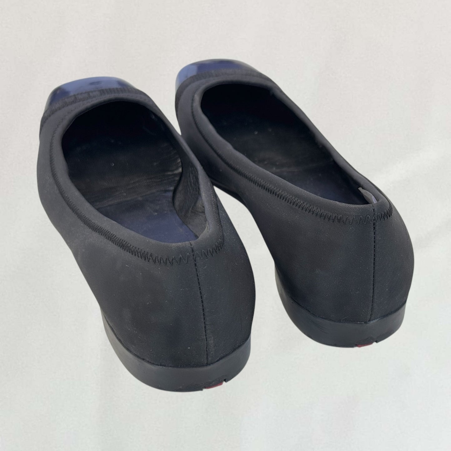 Prada square-toe ballet flats