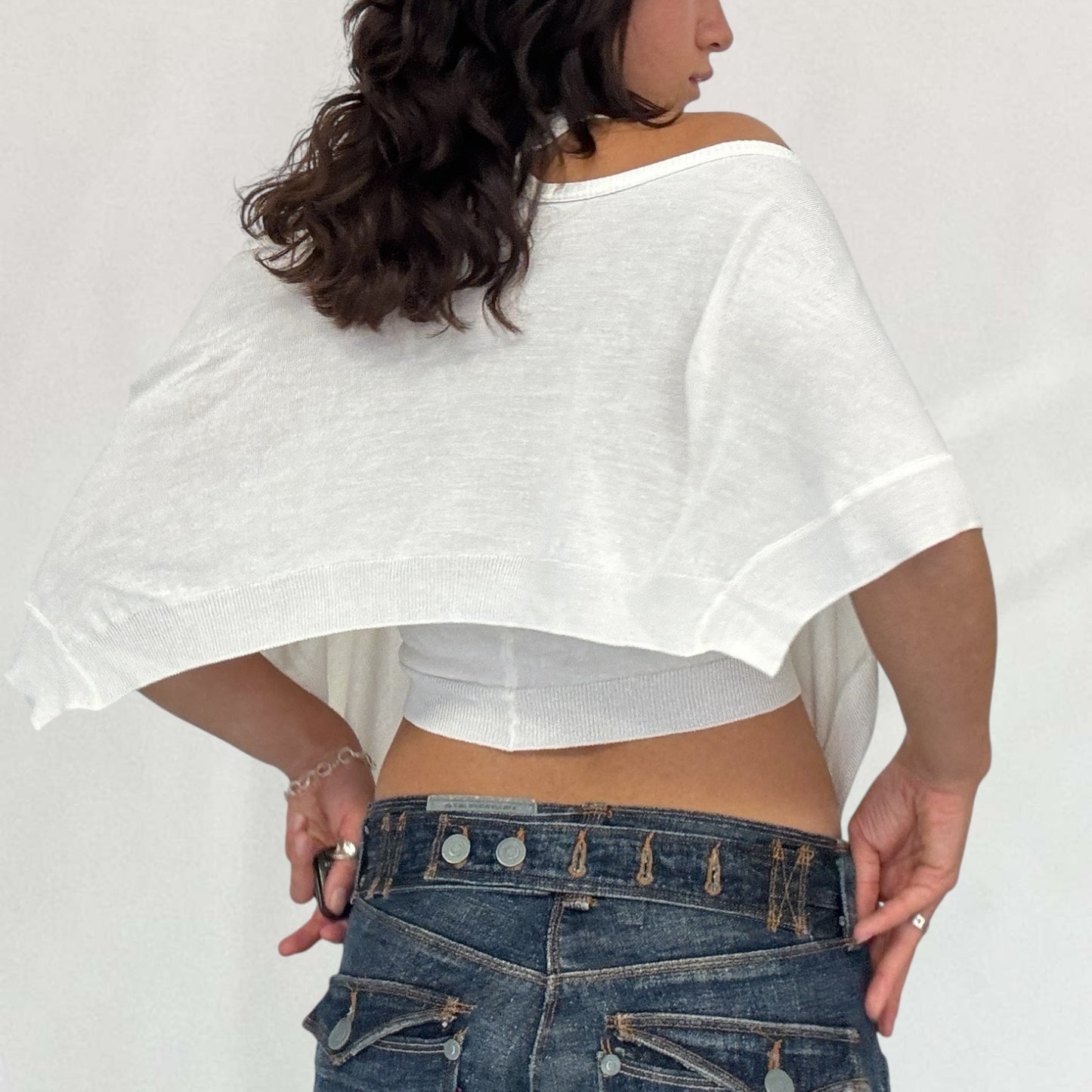 Jean Paul Gaultier double-layered top