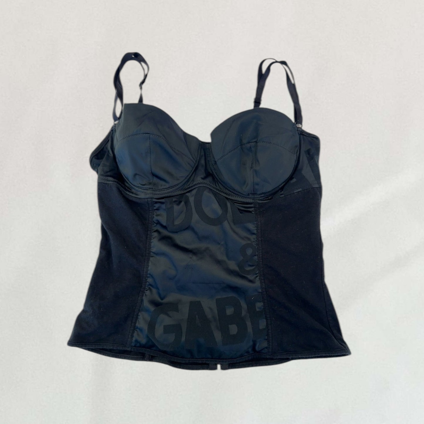 Dolce & Gabbana satin corset top