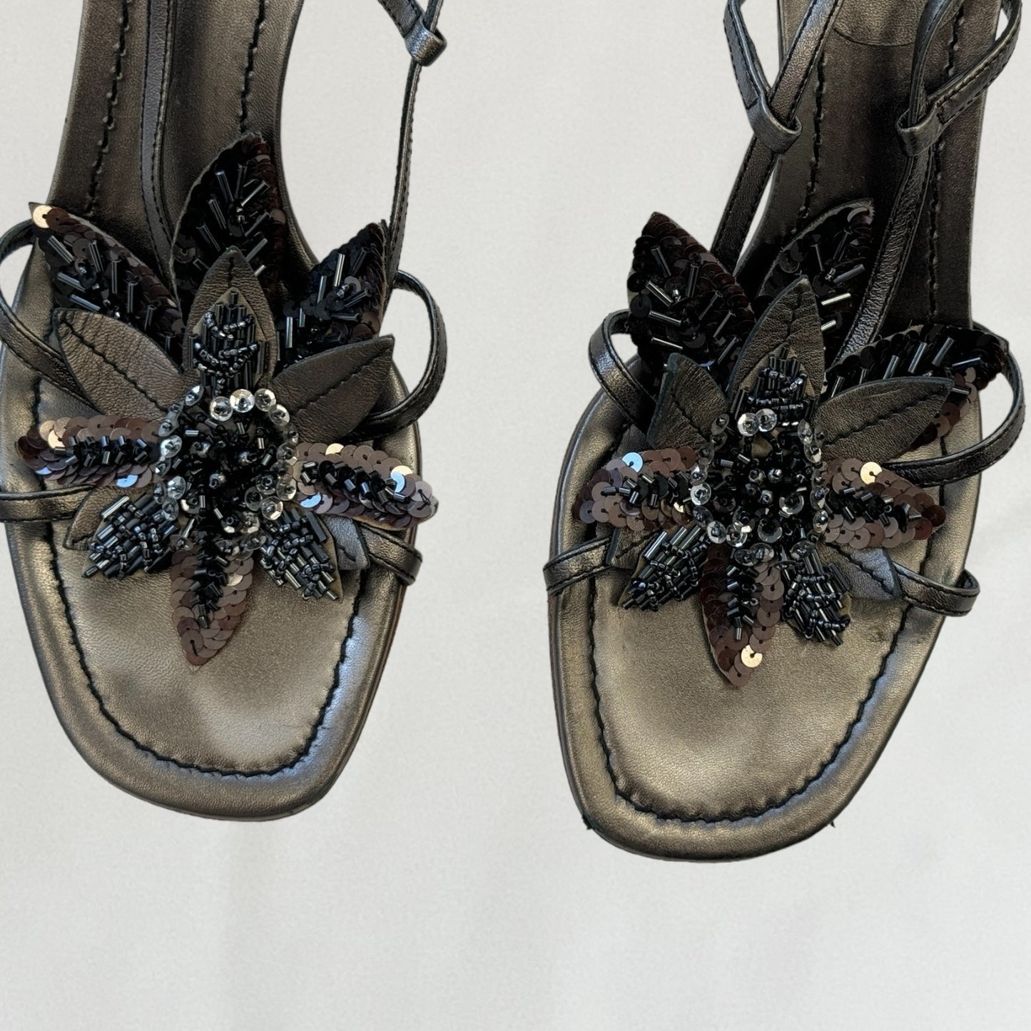 Miu Miu flower heels