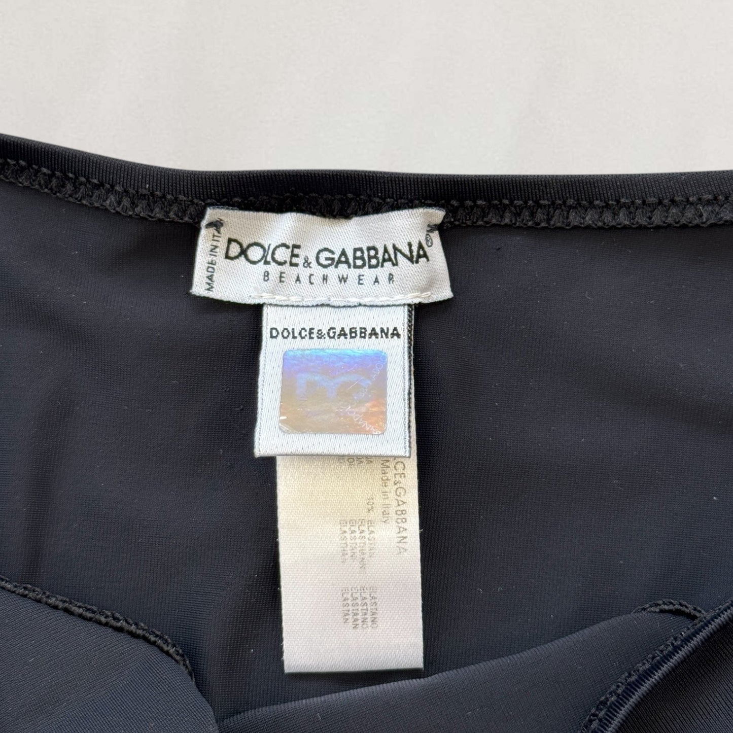Dolce & Gabbana halter neck bikini