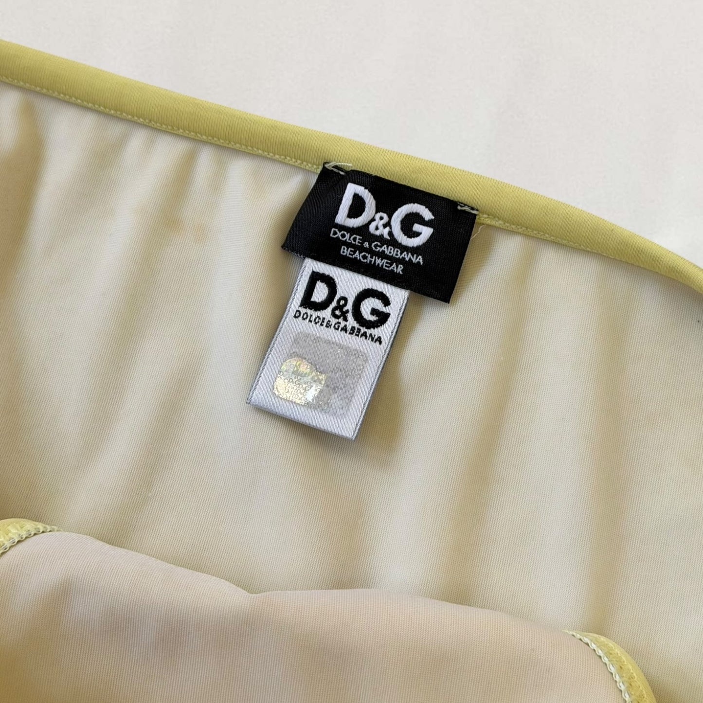 Dolce & Gabbana triangle bikini