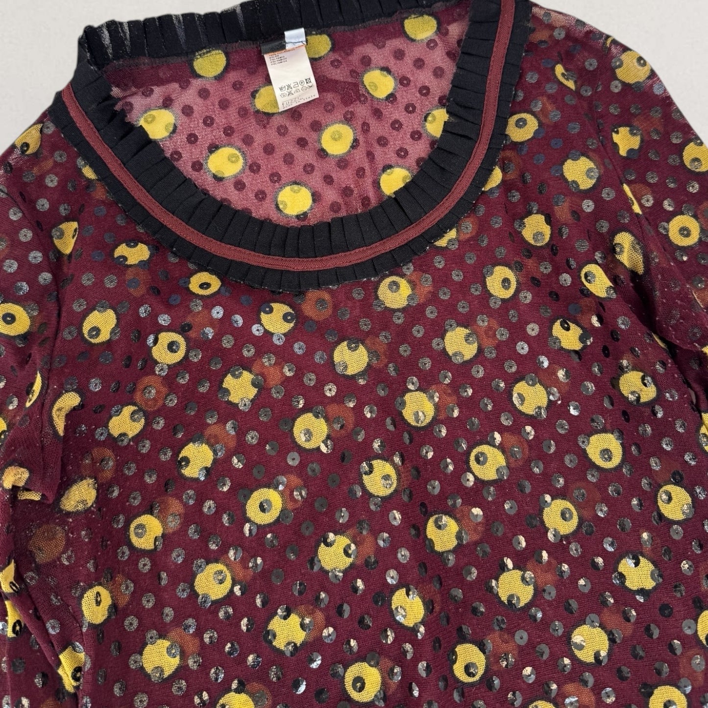 Jean-Paul Gaultier polka dot top