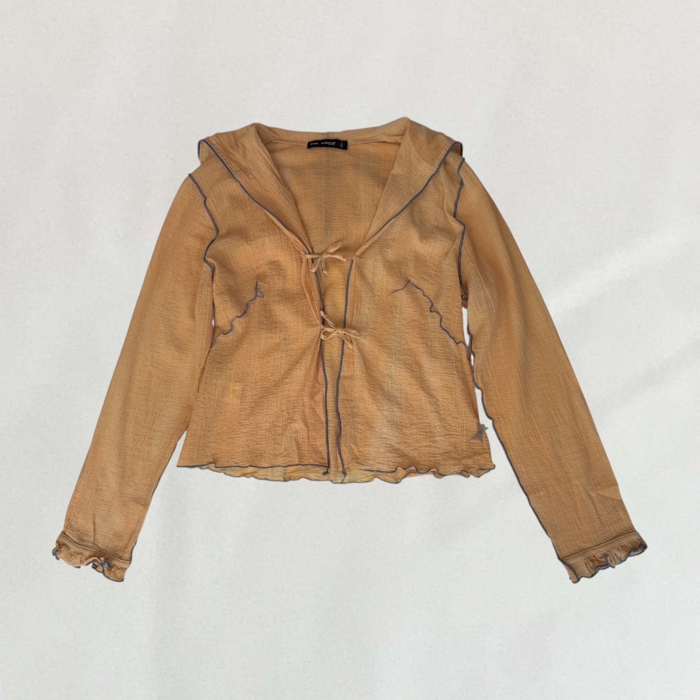 Cop Copine hooded top