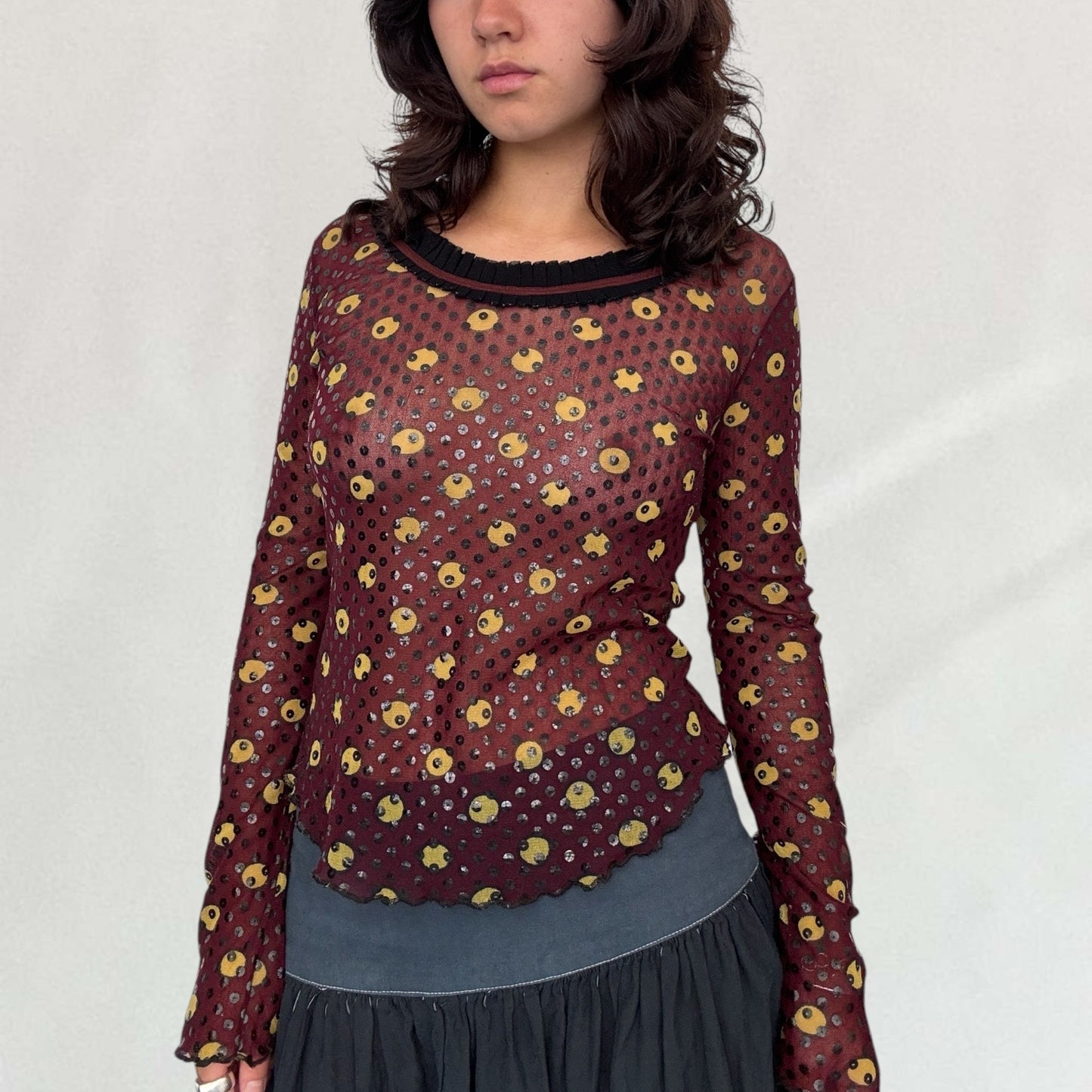 Jean-Paul Gaultier polka dot top