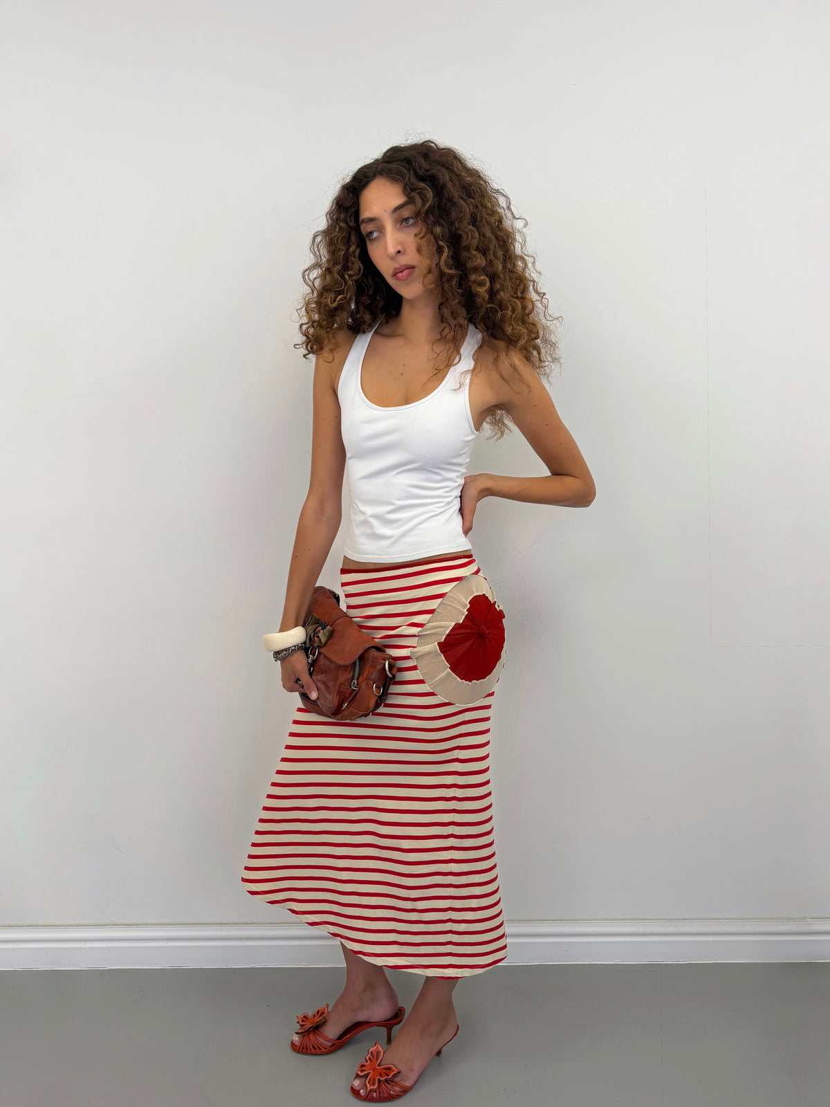 Vintage Jean Paul Gaultier striped two piece set – Vival Studios