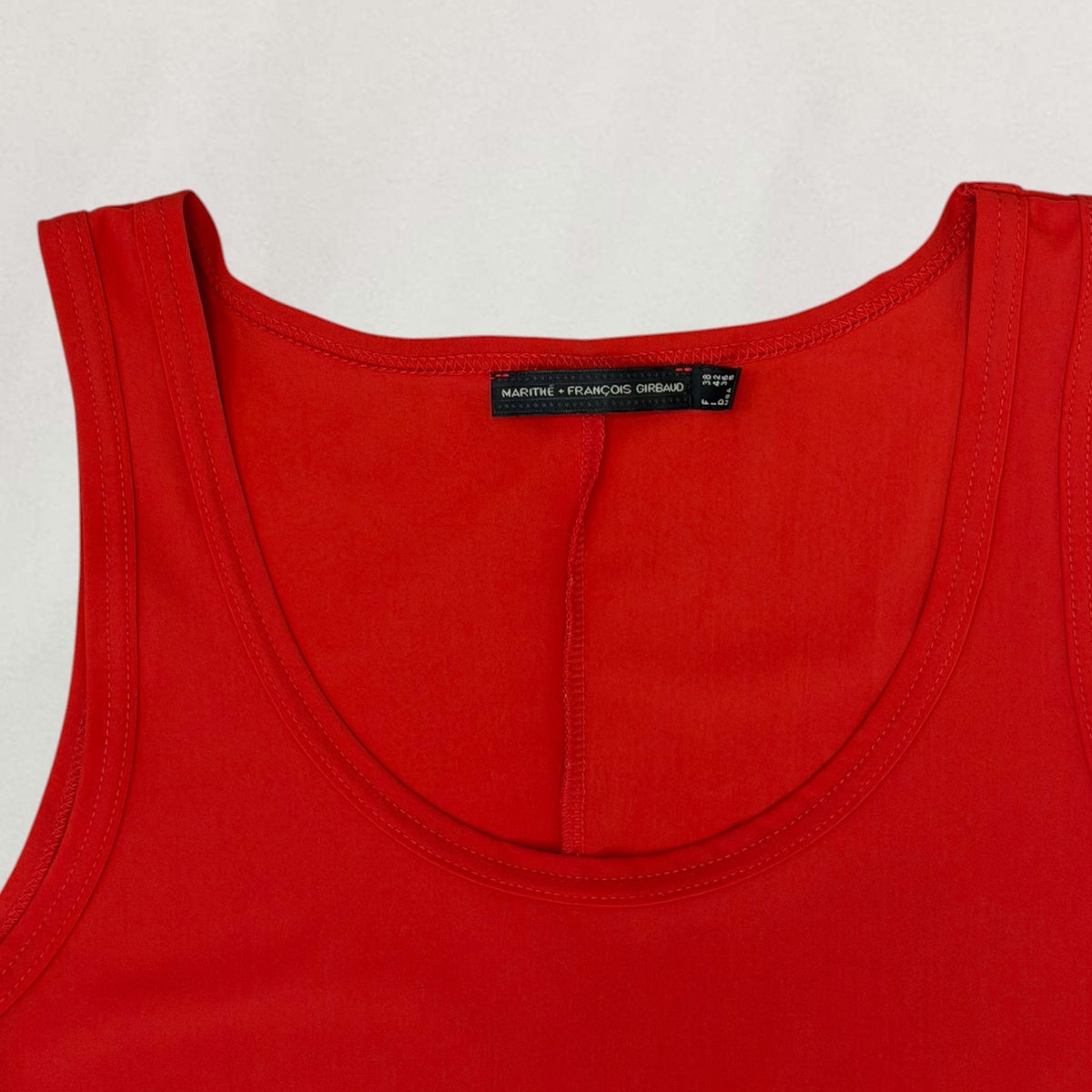 Vintage Marithé + François Girbaud red gathered midi dress – Vival Studios
