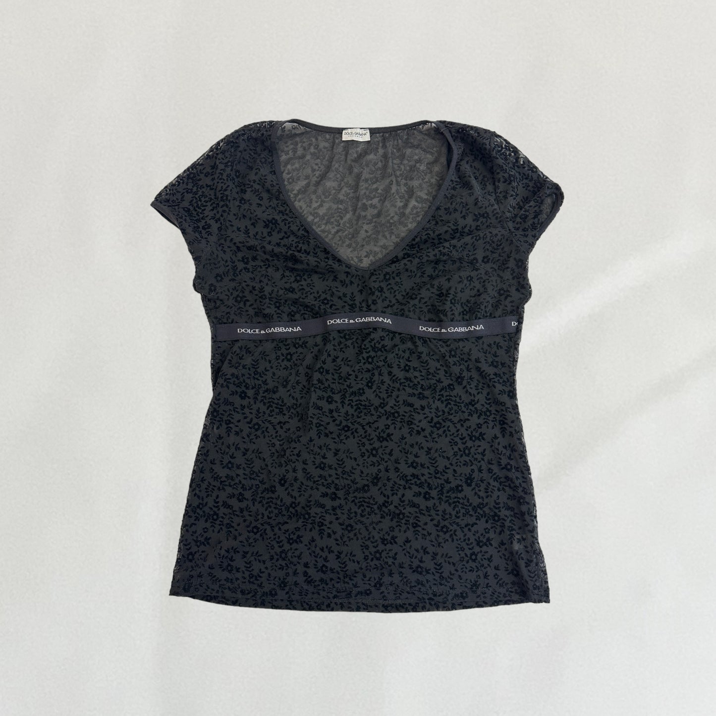 Dolce & Gabbana sheer T shirt