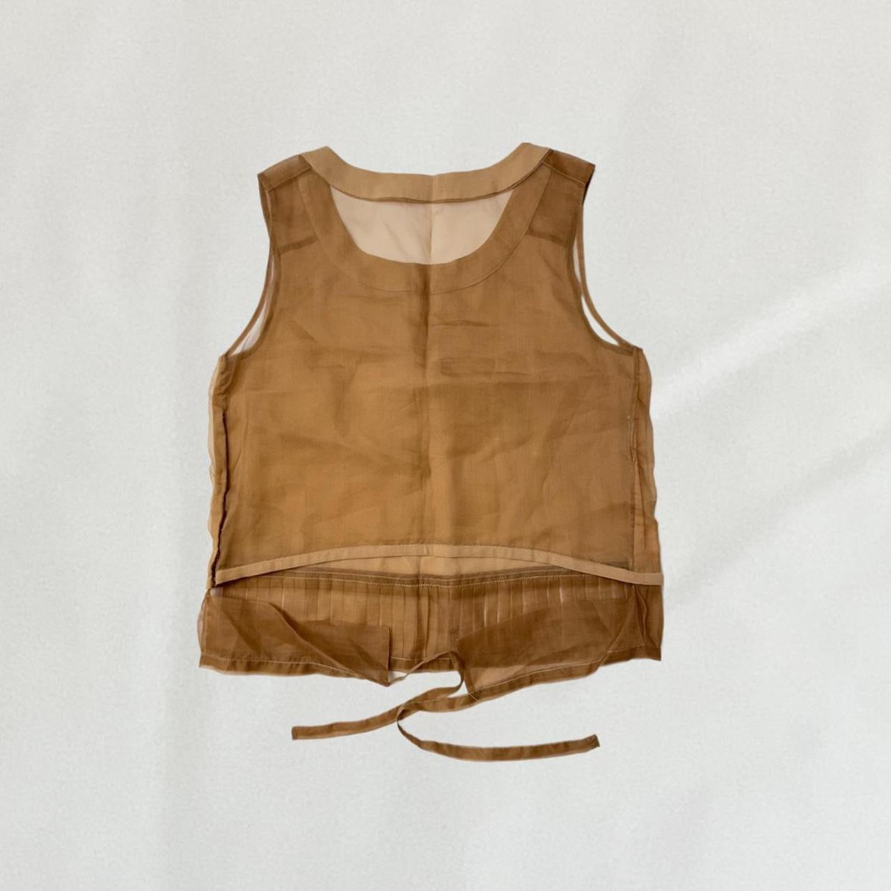 Miu Miu sheer top