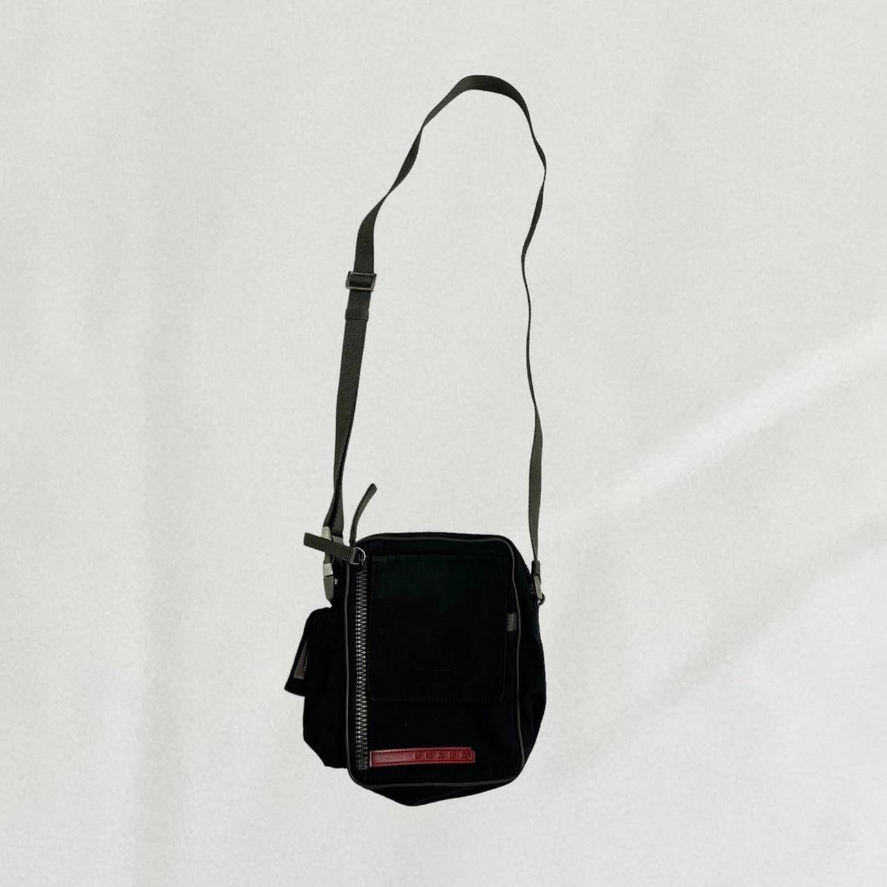 Prada sport cross body bag with compartments
