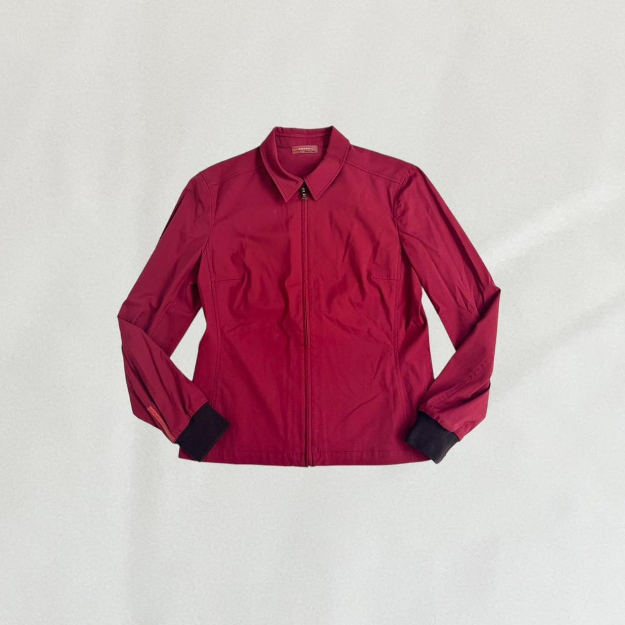 Prada sport red jacket