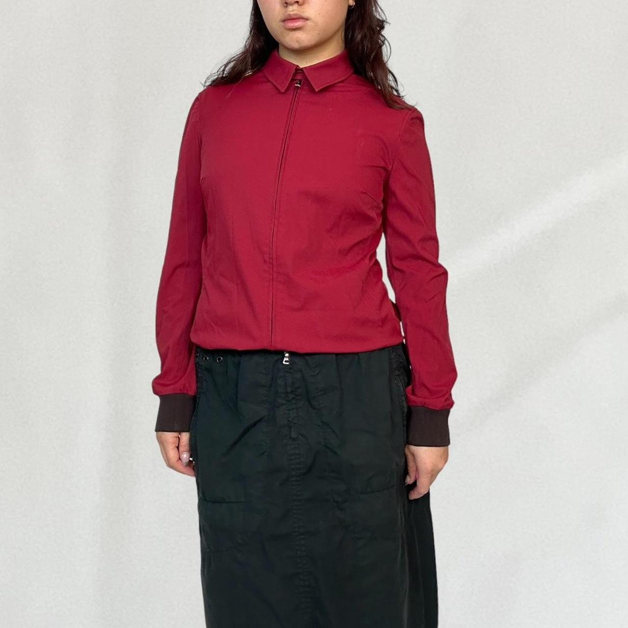 Prada sport red jacket