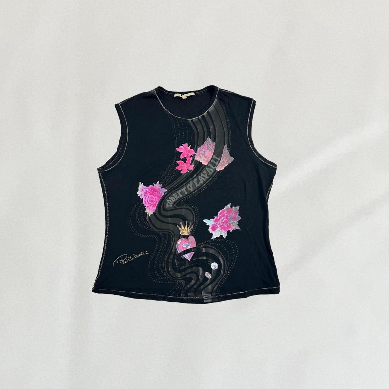 Roberto Cavalli vest top