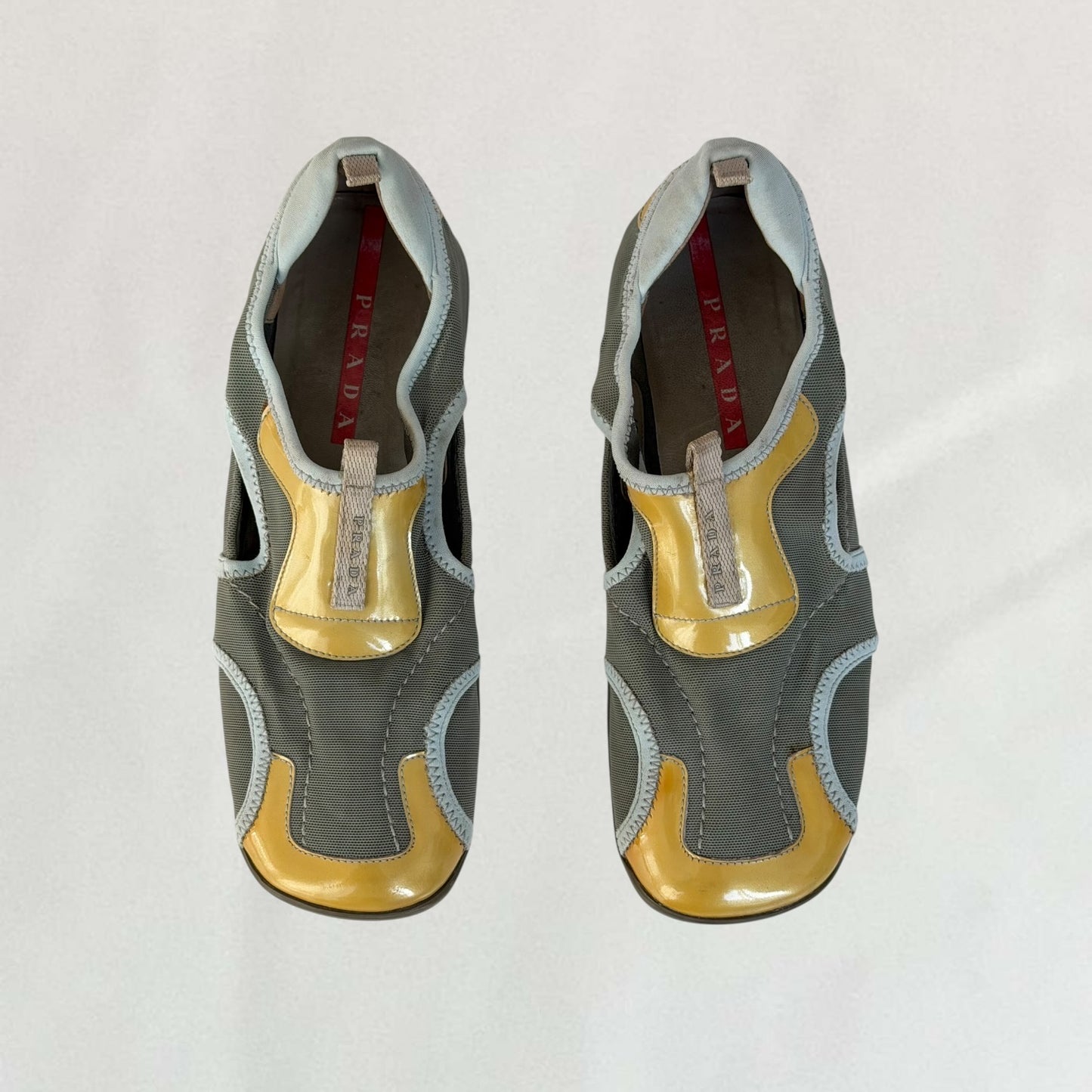 Prada slip on shoes