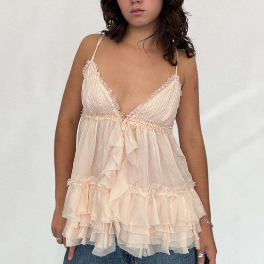 Dolce & Gabbana ruffle cami