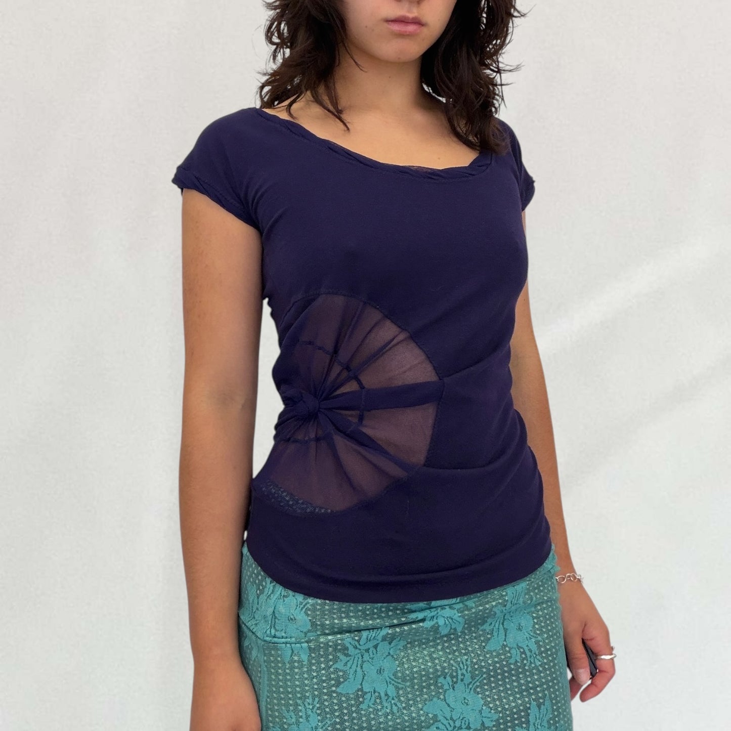 Jean Paul Gaultier mesh T-shirt