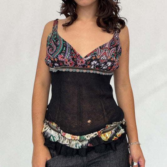 Roberto Cavalli knitted cami
