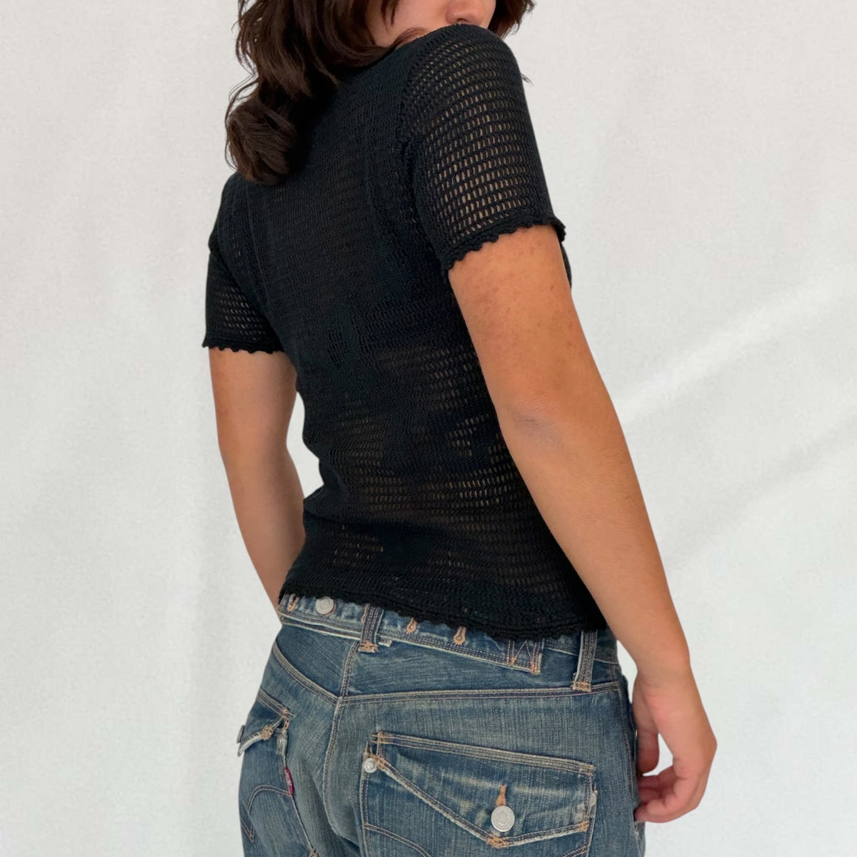 Dolce & Gabbana crochet T-shirt