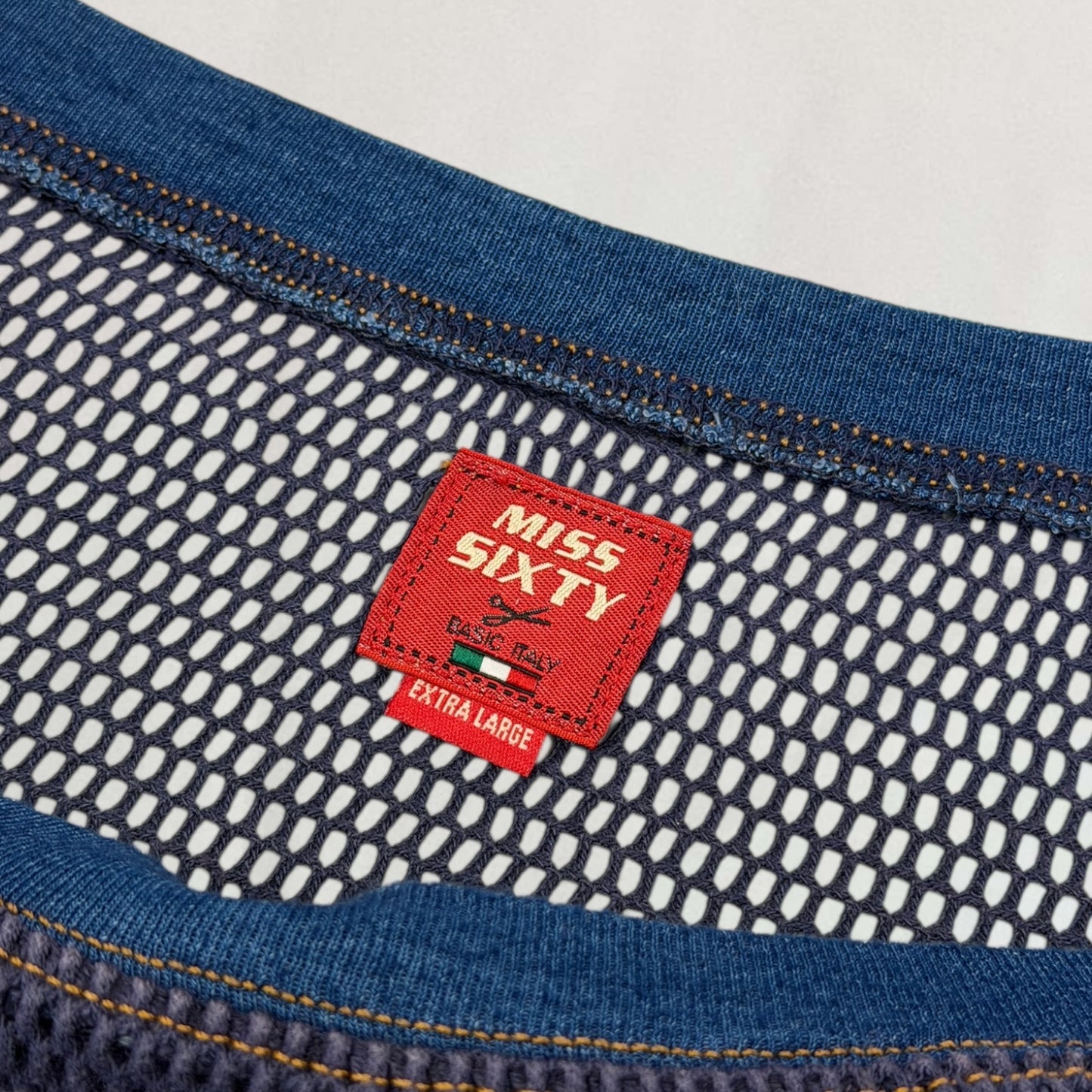 Miss Sixty netted top