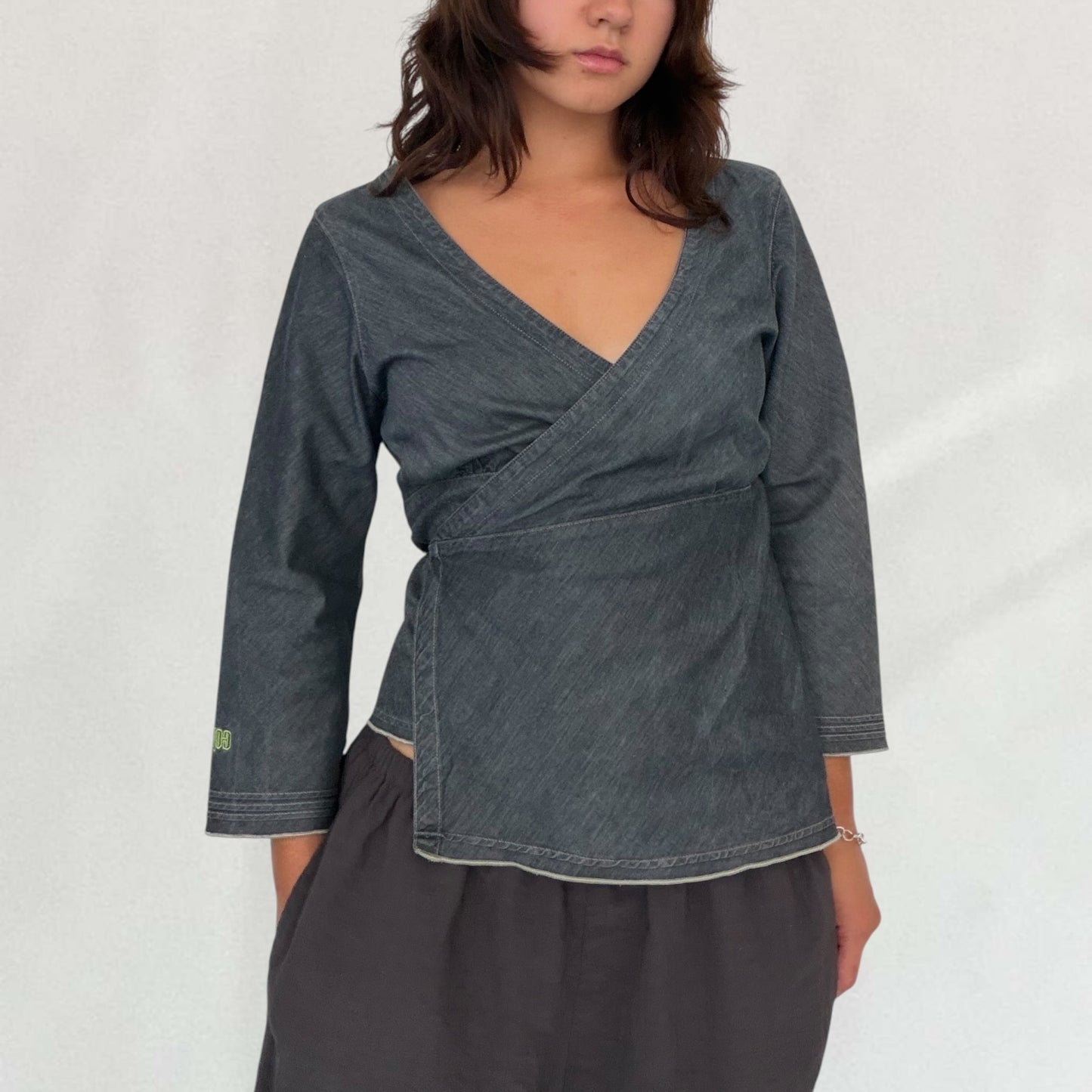 Cop Copine wrap top