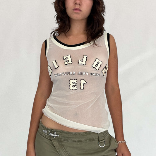 Jean Paul Gaultier mesh tank