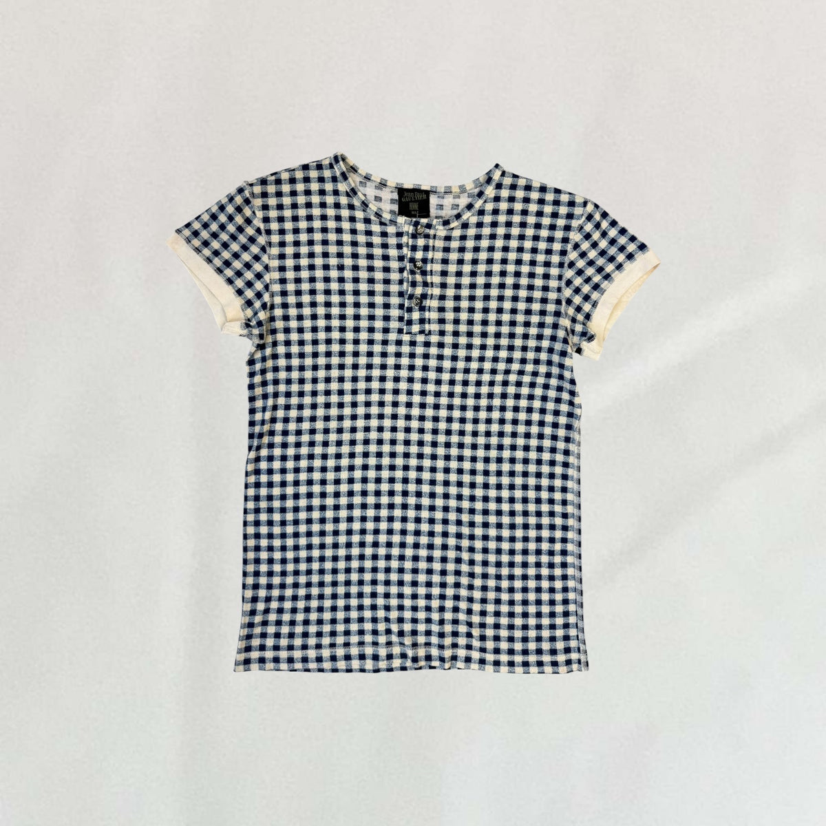 Jean Paul Gaultier gingham T-shirt