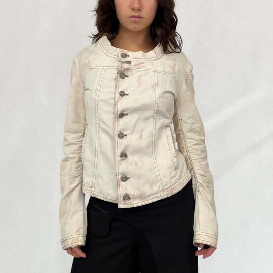 Marithé + François Girbaud button up jacket