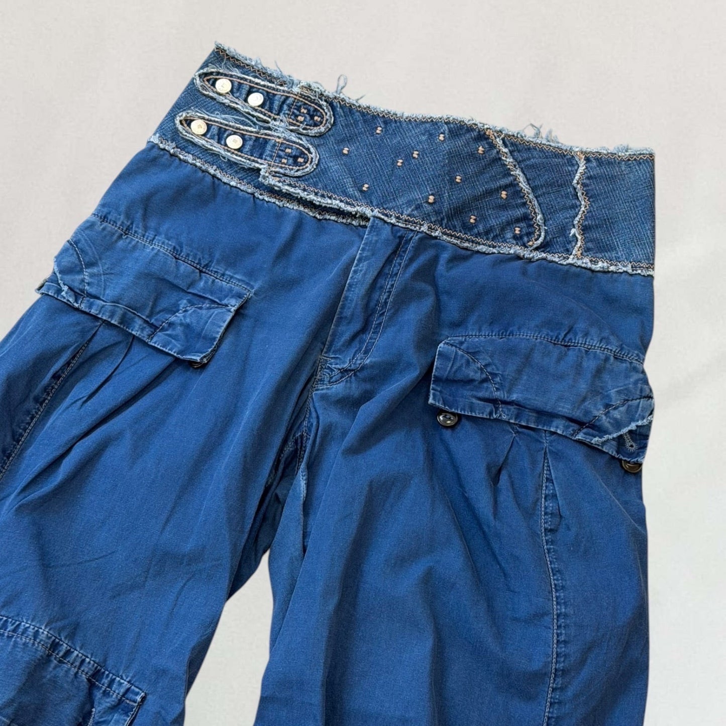 Marithé + François Girbaud cargo style trousers