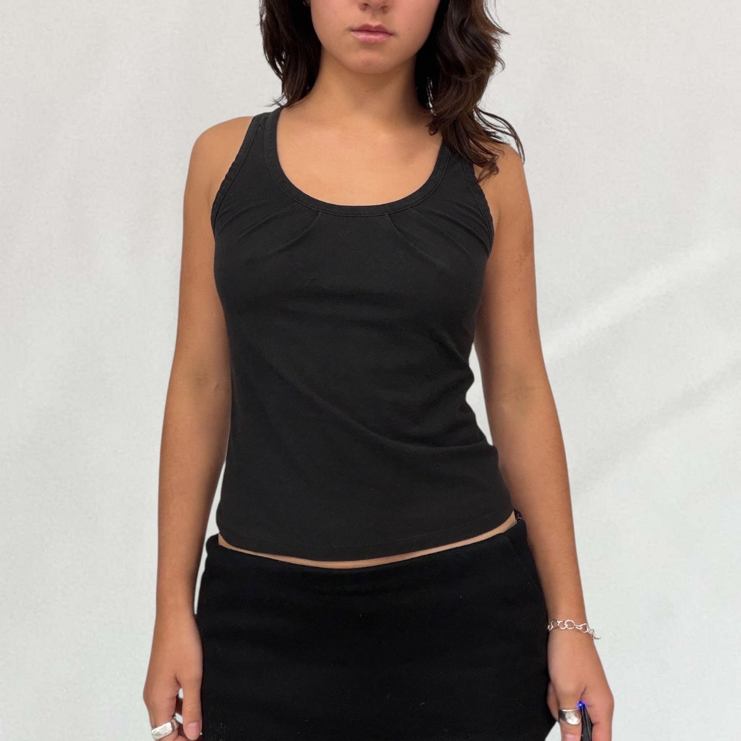 Miu Miu pleated tank top