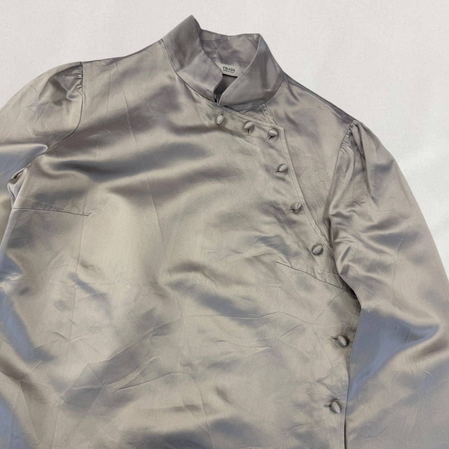 Prada asymmetric shirt