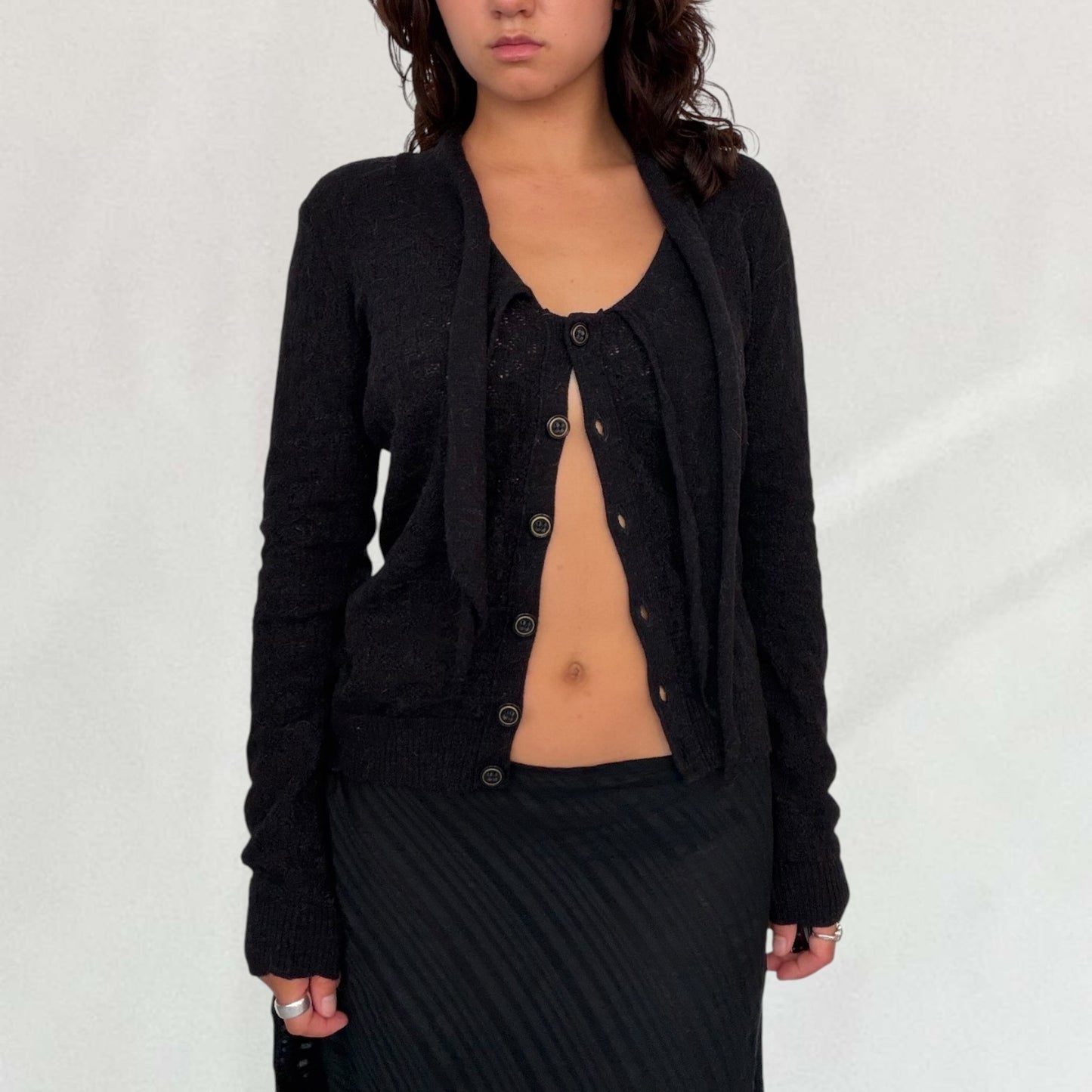 Dolce & Gabbana scarf cardigan