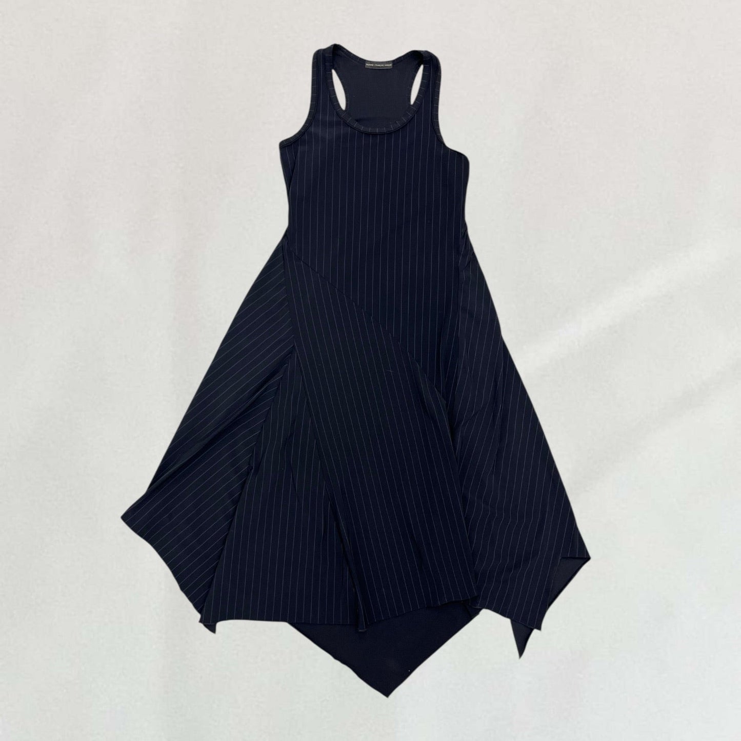 Marithé + François Girbaud pinstripe dress