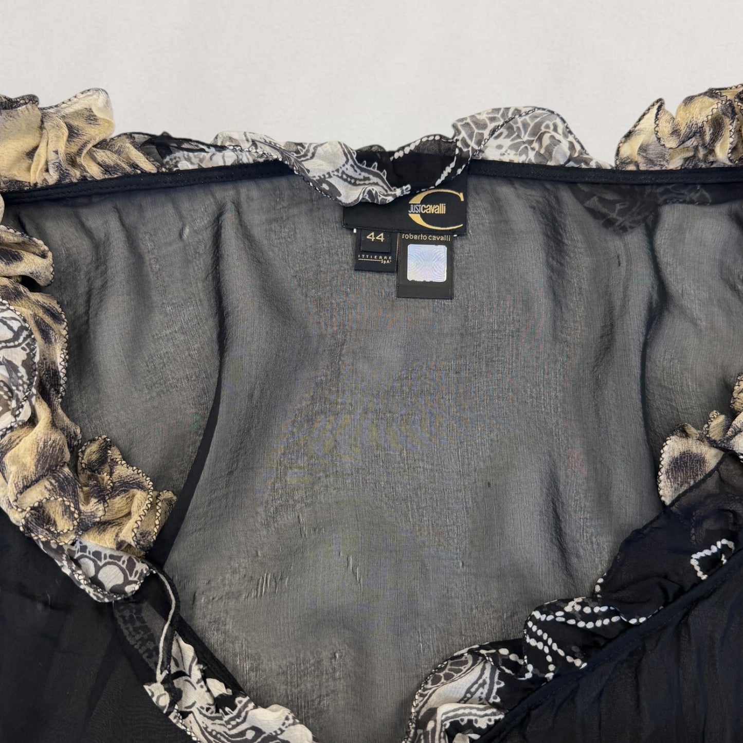 Roberto Cavalli wrap top
