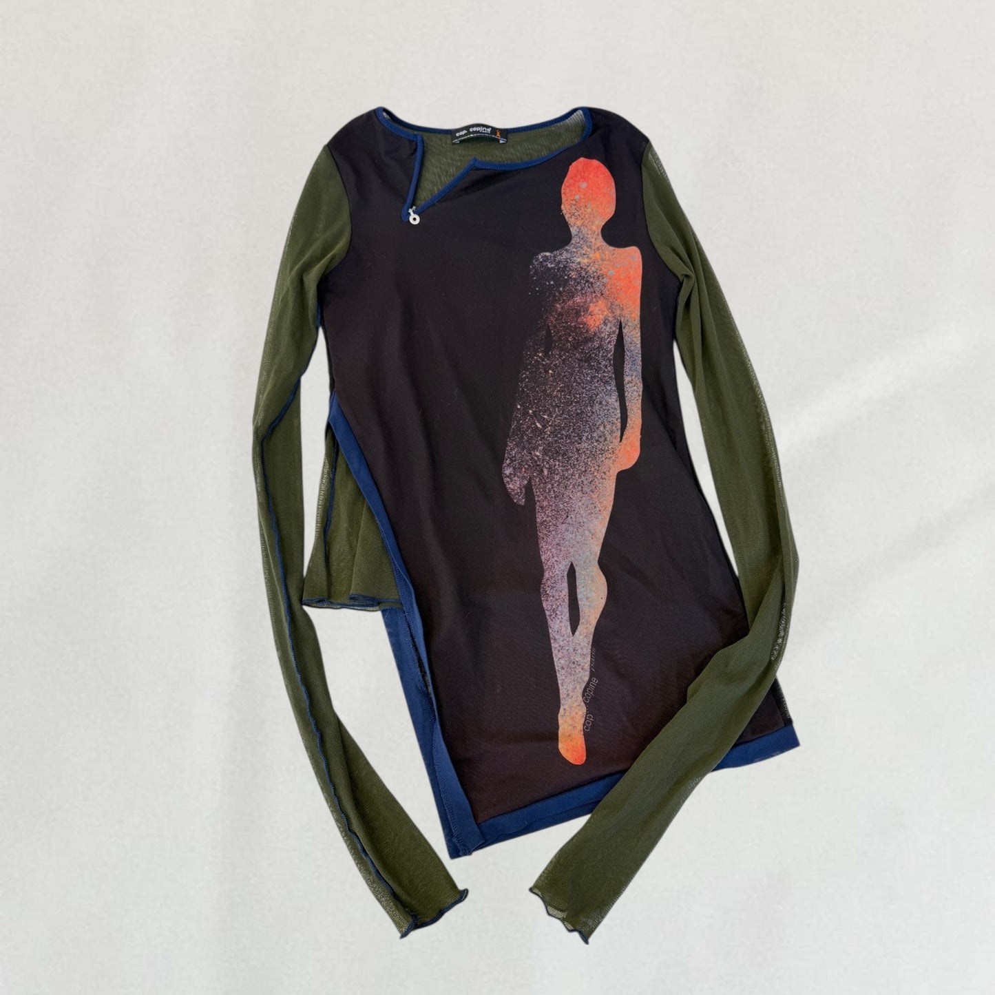 Cop Copine double layered top