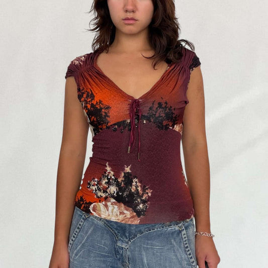 Roberto Cavalli floral print T-shirt