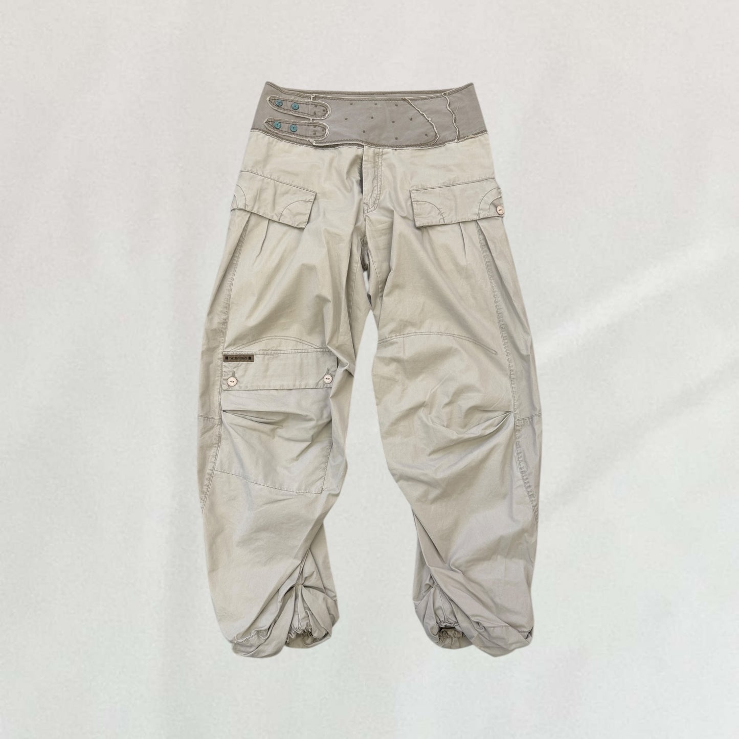 Marithé + François Girbaud cargo trousers