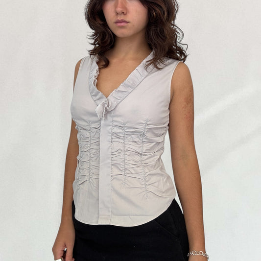 Prada ruched vest