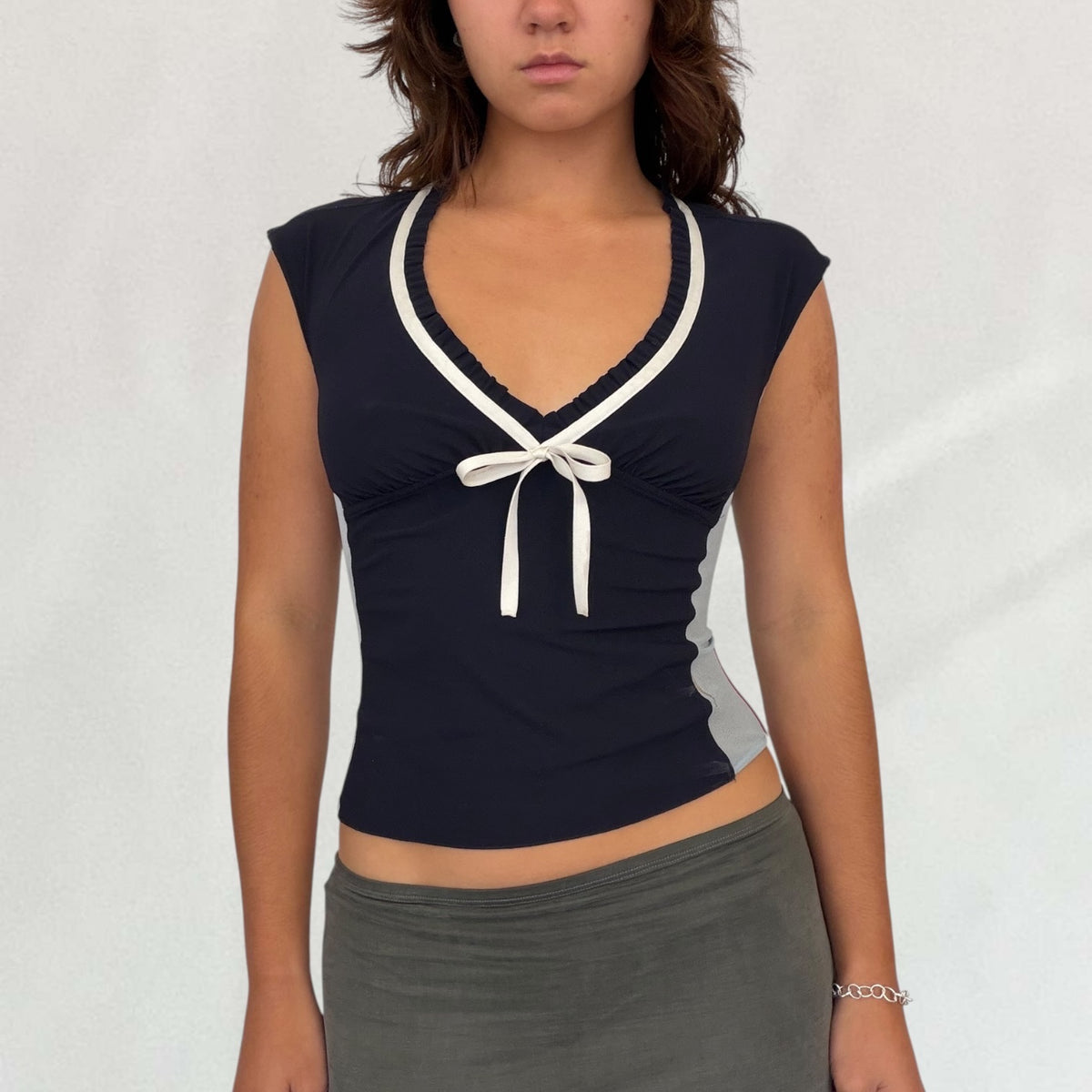 Prada Sport V-neck T-shirt