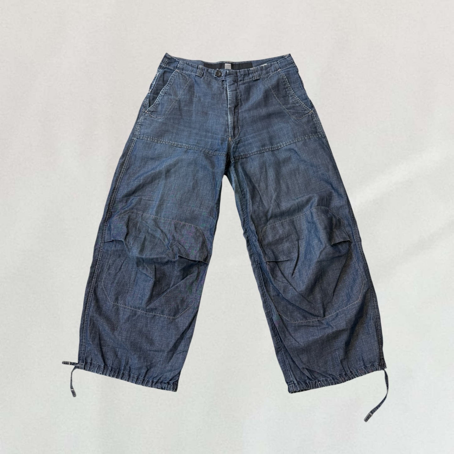 Marithé + François Girbaud wide leg trousers