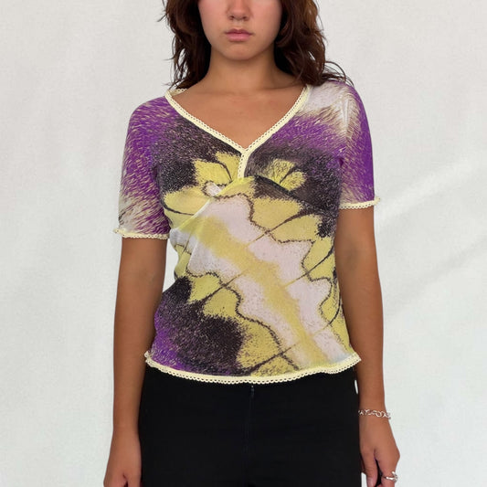 Roberto Cavalli butterfly T-shirt