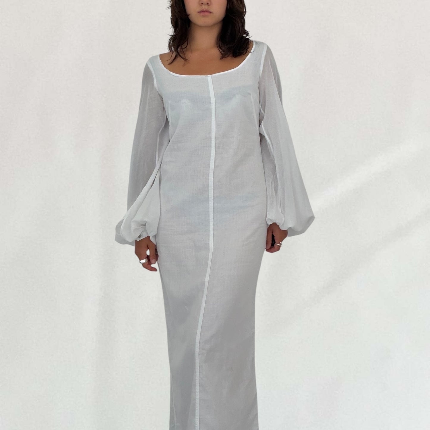 Jean Paul Gaultier maxi dress & belt