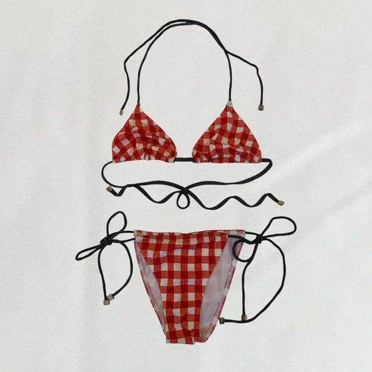 Dolce & Gabbana gingham bikini
